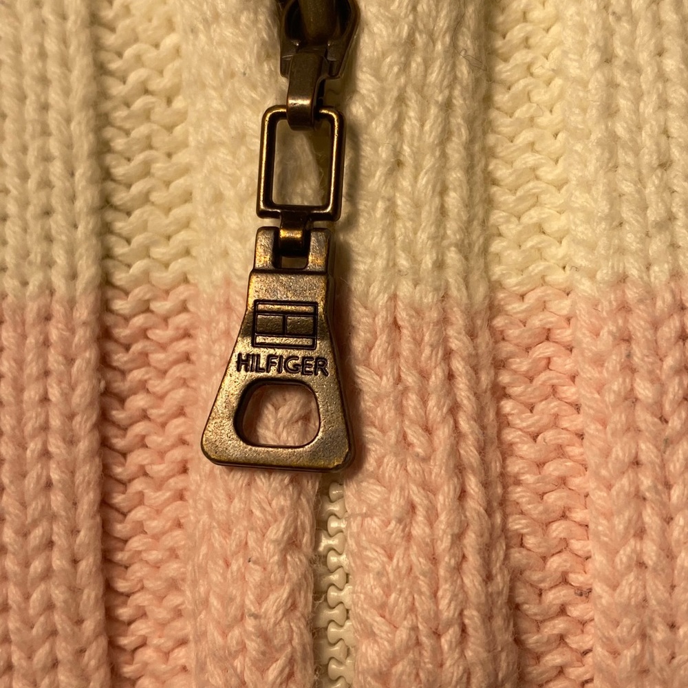 Tommy Hilfiger Vintage 90’s Cable zip neck sweater - Picture 9 of 9
